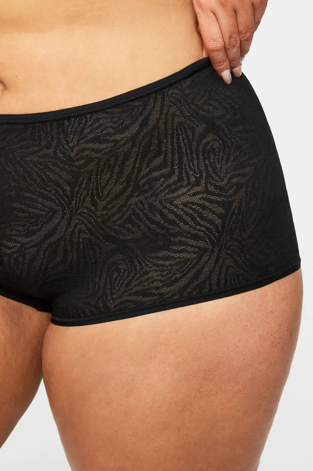Hot Mesh Boyshort