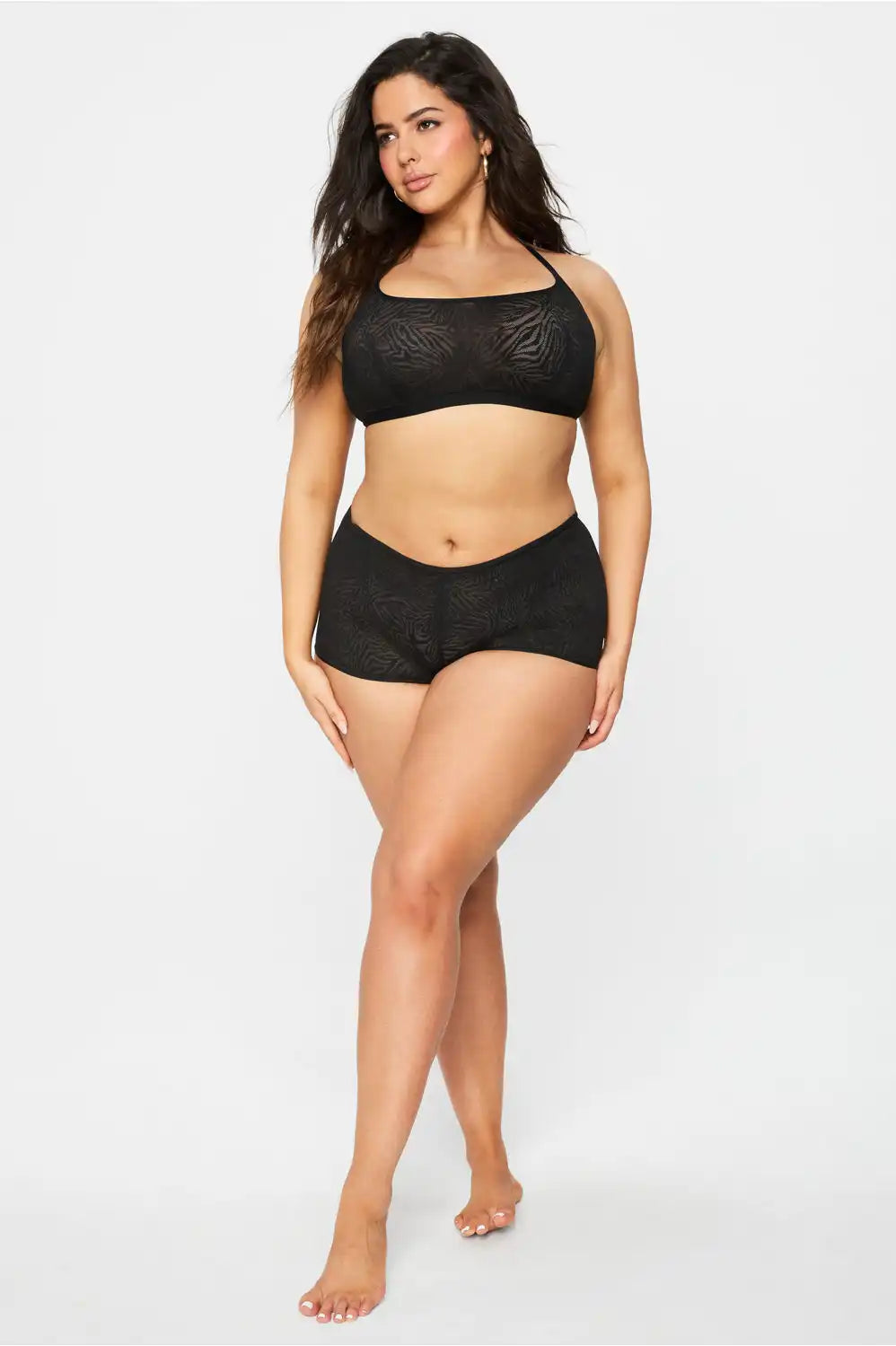 Hot Mesh Boyshort
