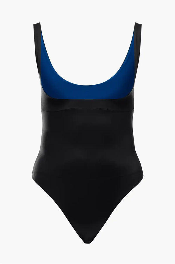 Headliner Shaping Open Bust Thong Bodysuit