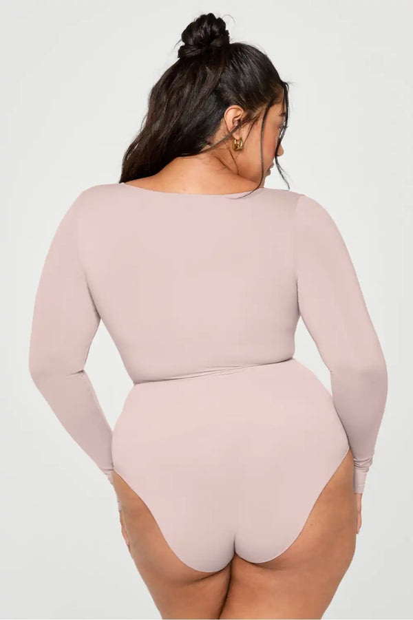 Nearly Naked Shapewear Long Sleeve Bodysuit