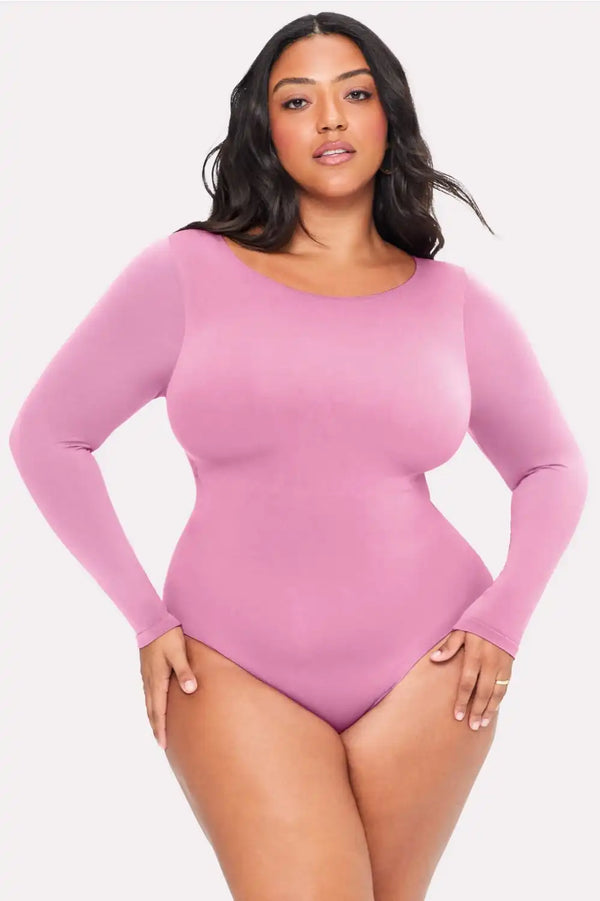 Nearly Naked Shapewear Long Sleeve Bodysuit