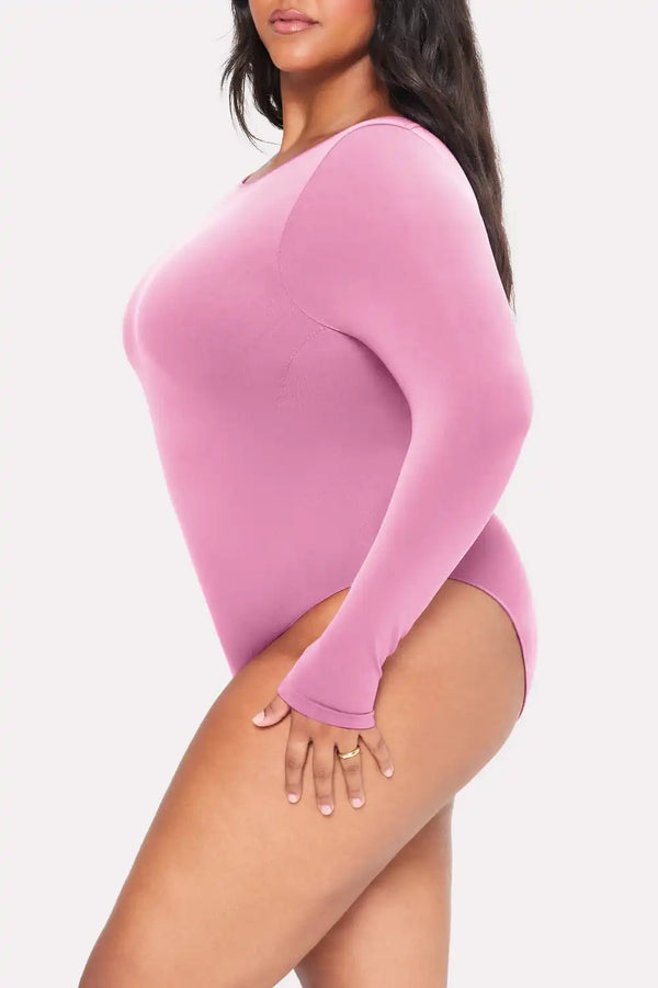 Nearly Naked Shapewear Long Sleeve Bodysuit