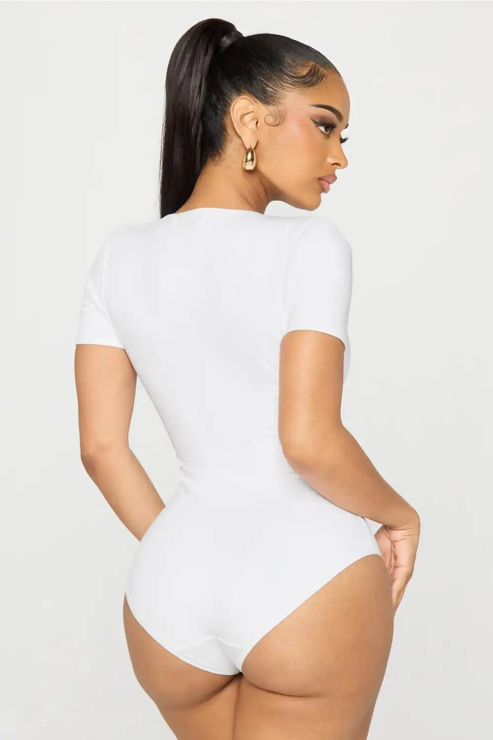 Snug Cotton Short Sleeve Brief Bodysuit
