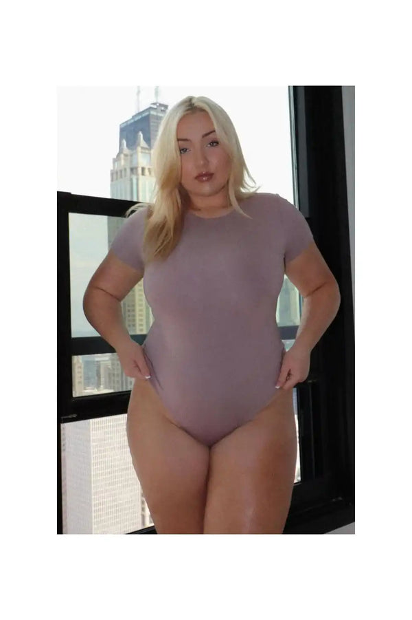 Snug Cotton Short Sleeve Brief Bodysuit