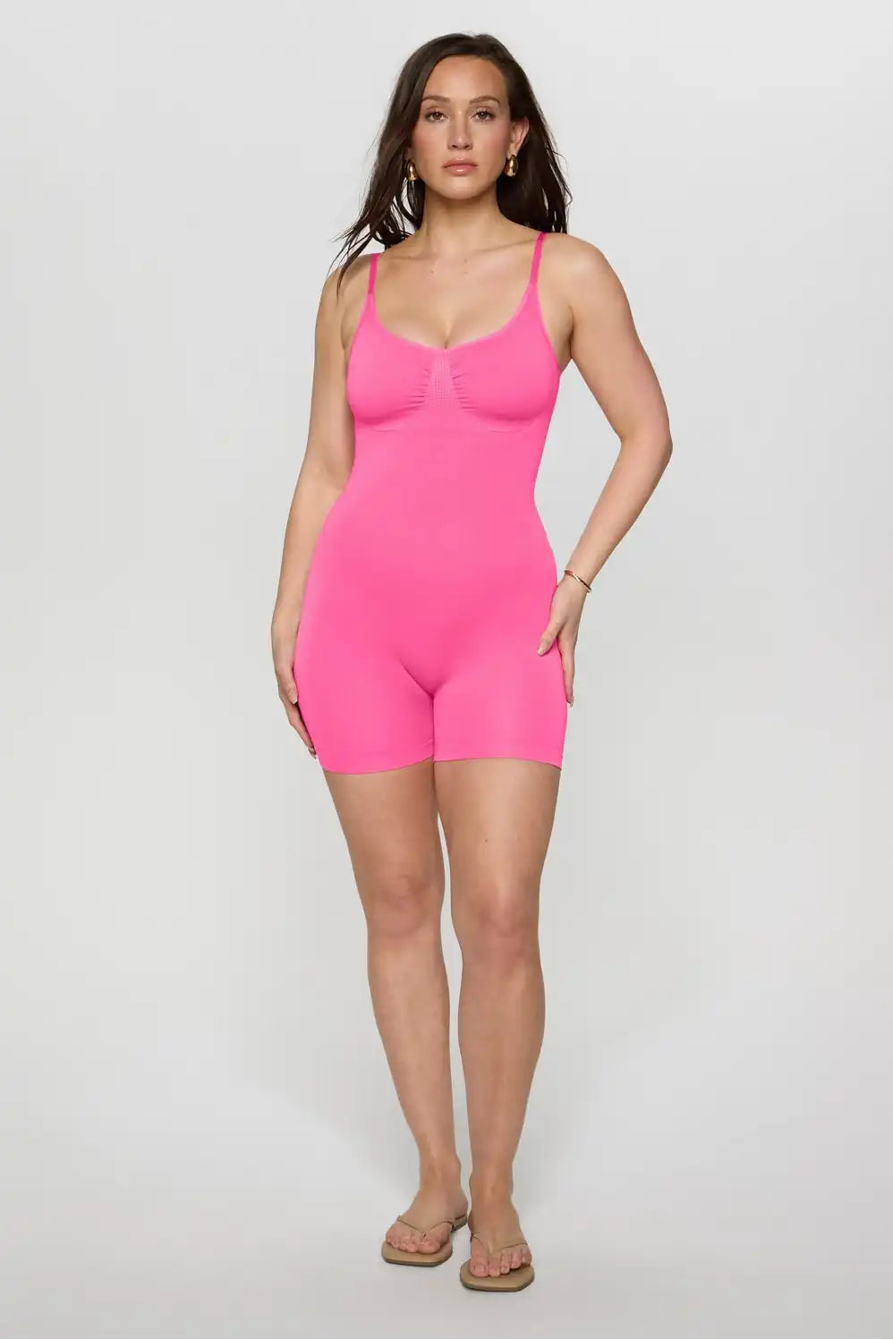 Smooth As Hell Shaping Short Onesie