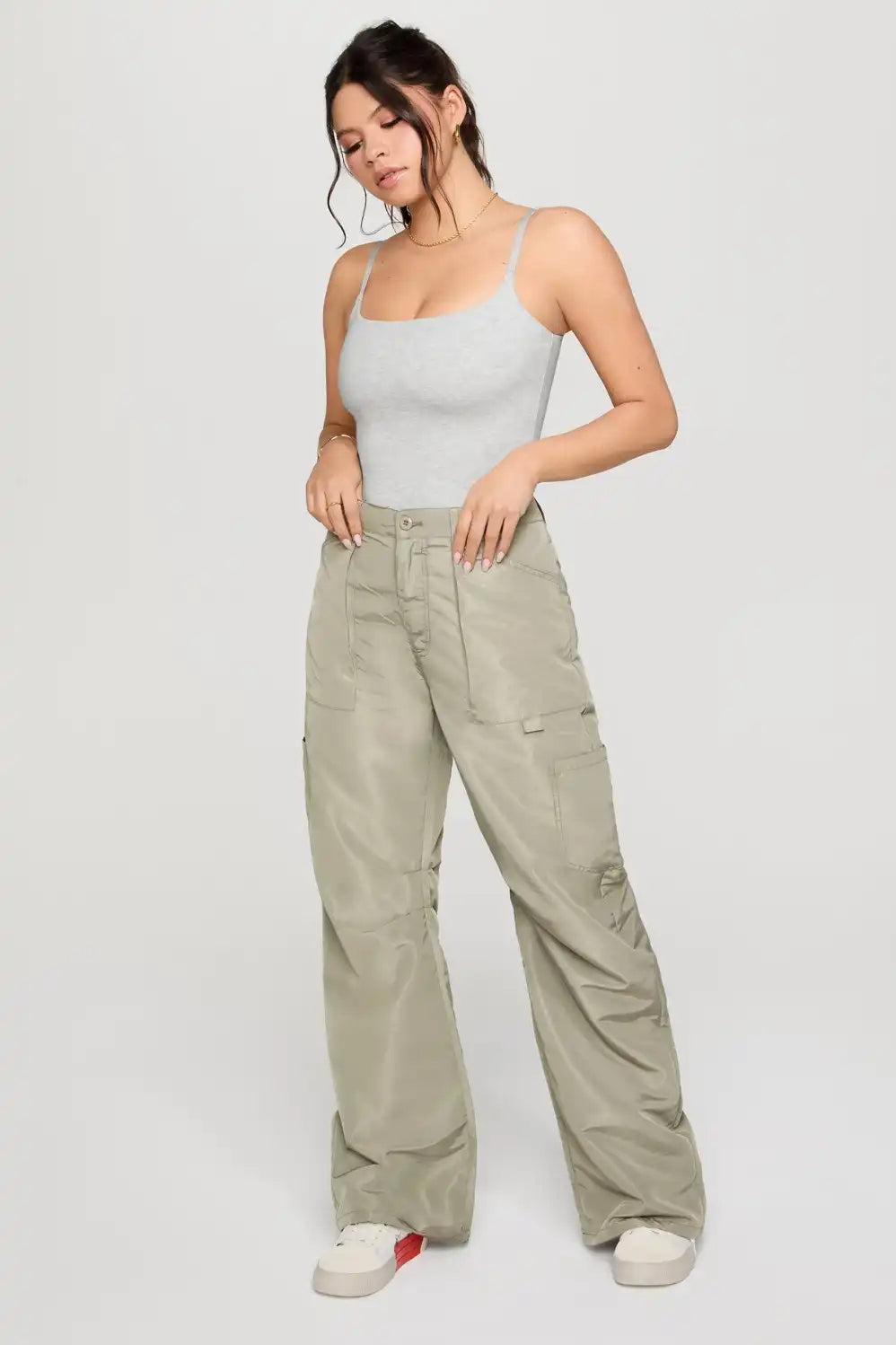 Snug Cotton Strappy Thong Bodysuit