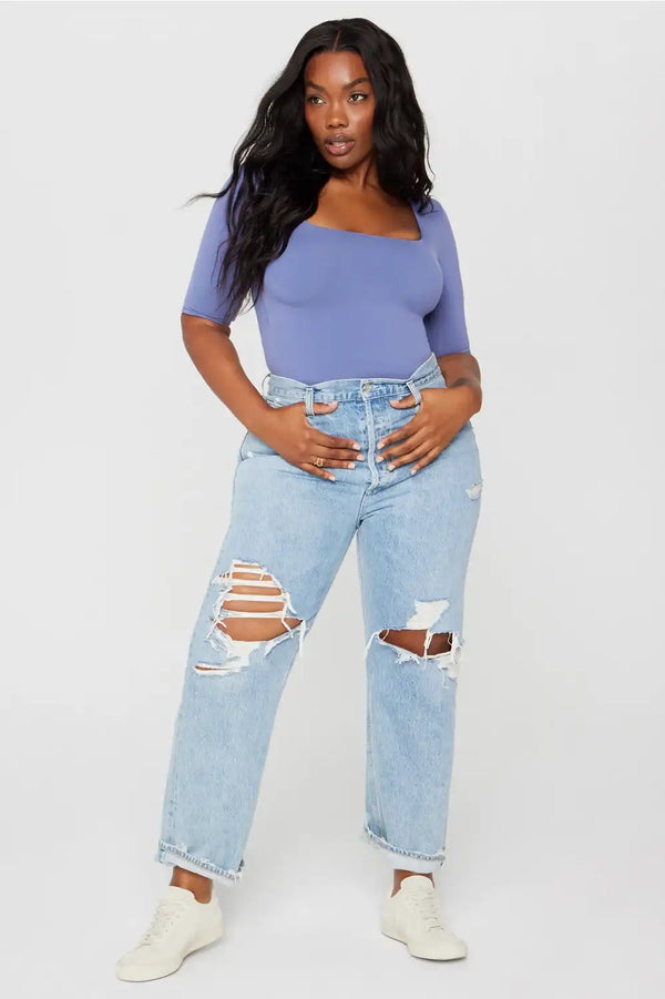 Nearly Naked Shapewear 3/4 Sleeve Bodysuit