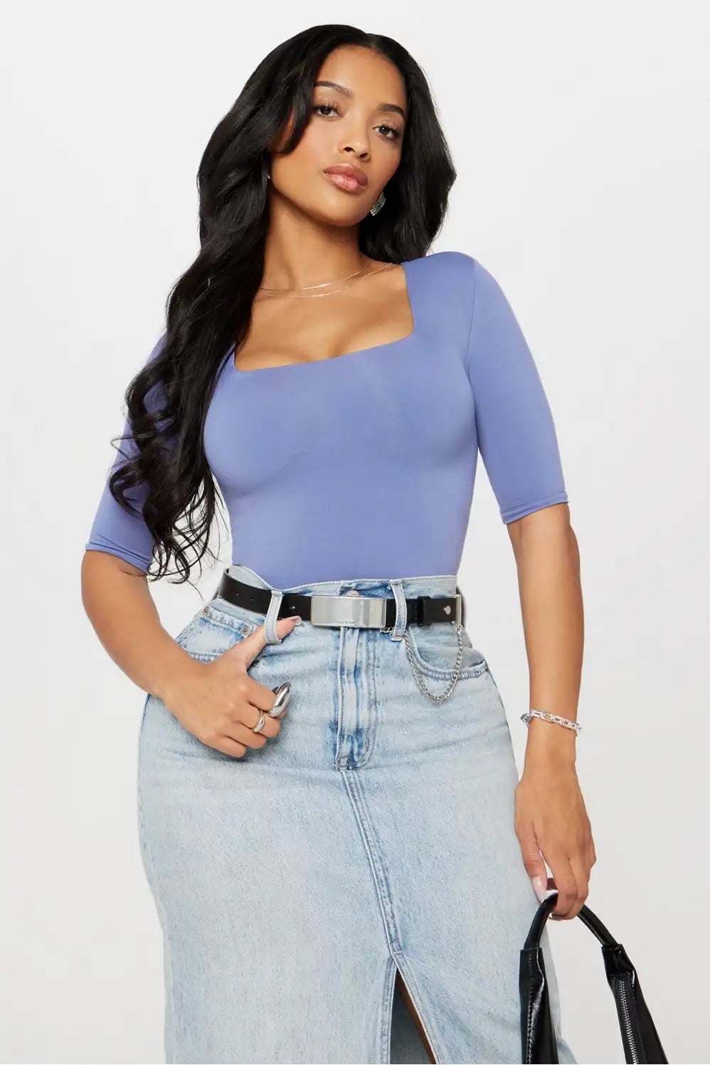 Nearly Naked Shapewear 3/4 Sleeve Bodysuit
