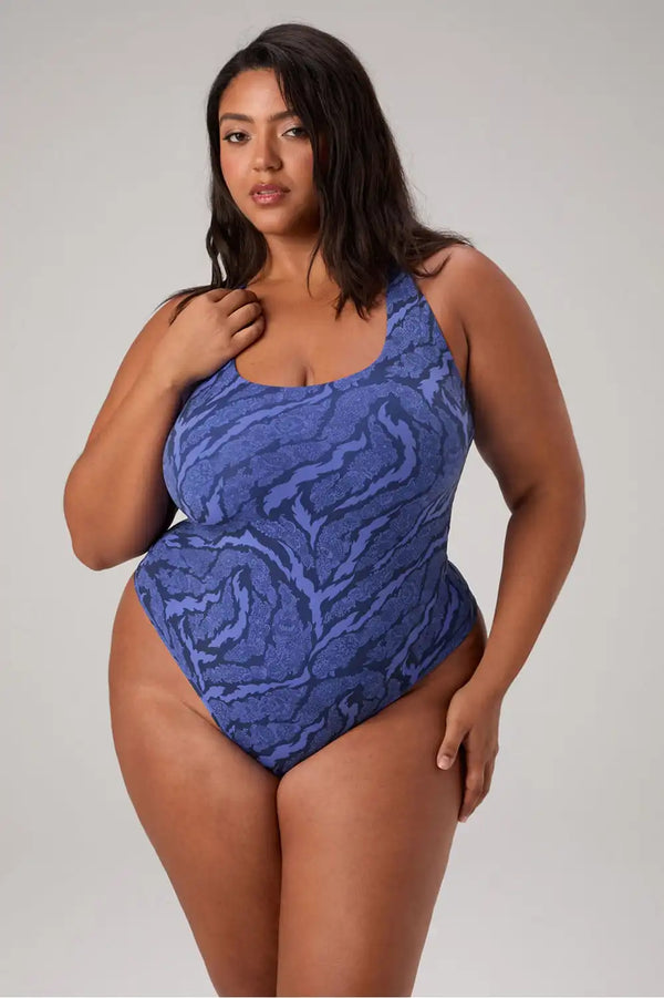 Stretchy Fit Racerback Thong Bodysuit