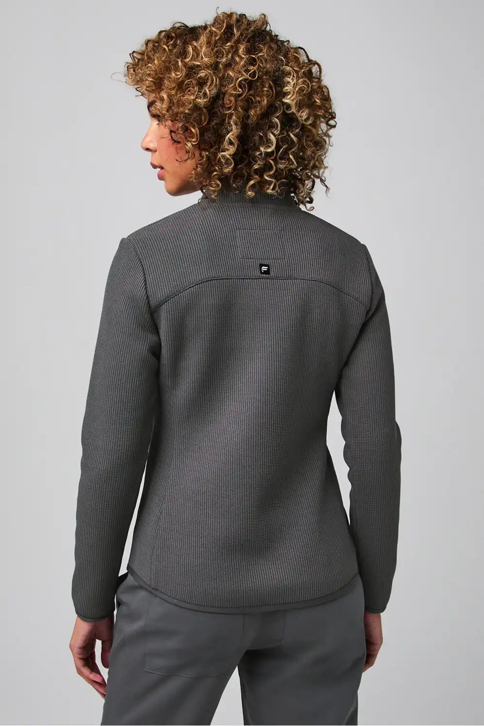 Pace Quarter Zip Scrub Jacket