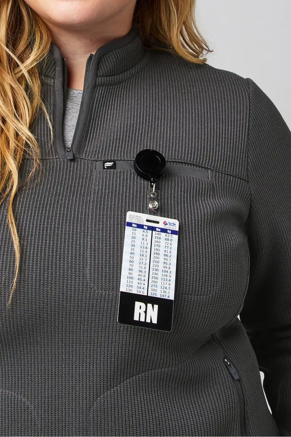 Pace Quarter Zip Scrub Jacket