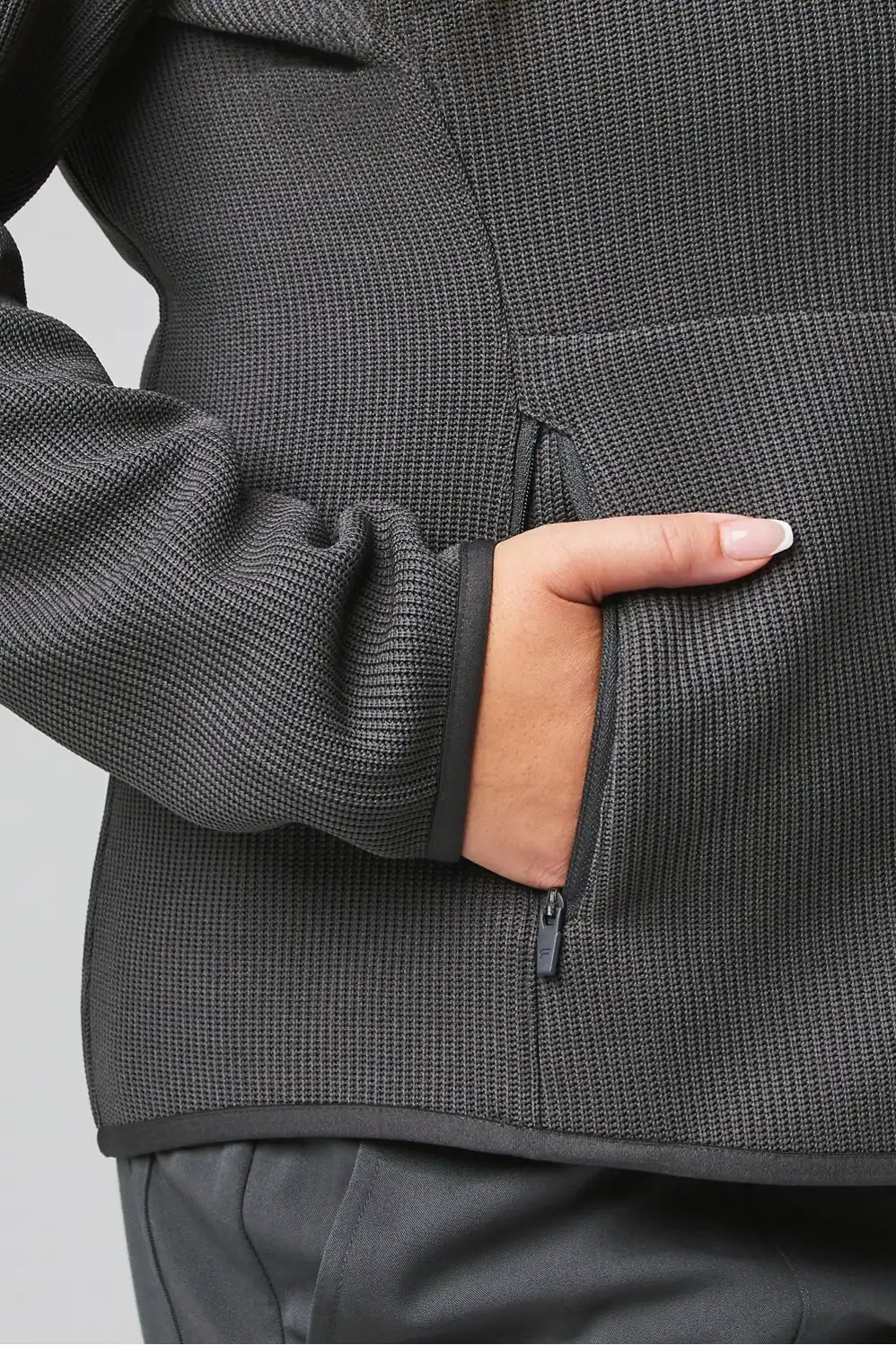 Pace Quarter Zip Scrub Jacket