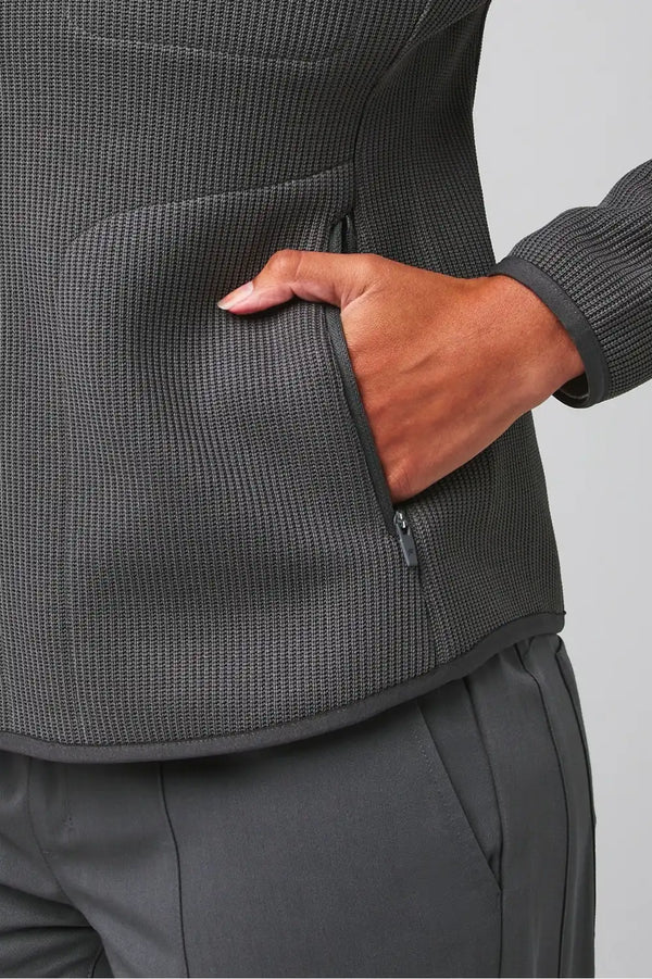 Pace Quarter Zip Scrub Jacket