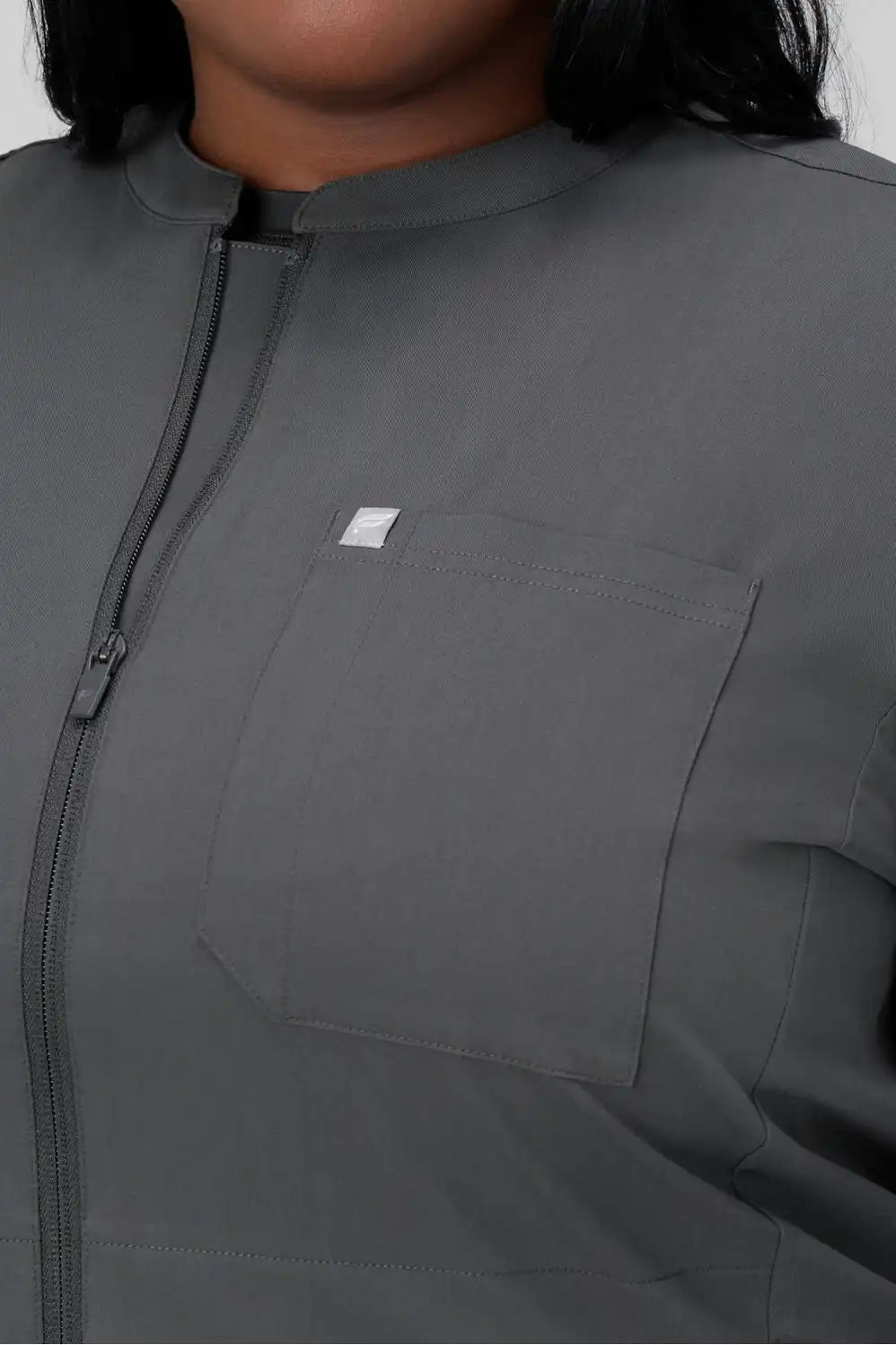 Daily 3-Pocket Scrub Jacket