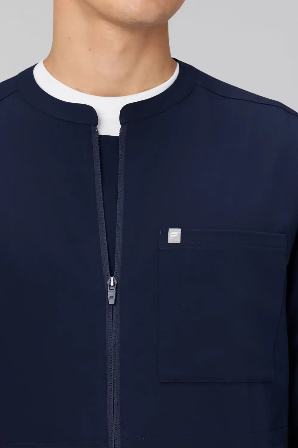 Foundation 4-Pocket Scrub Jacket