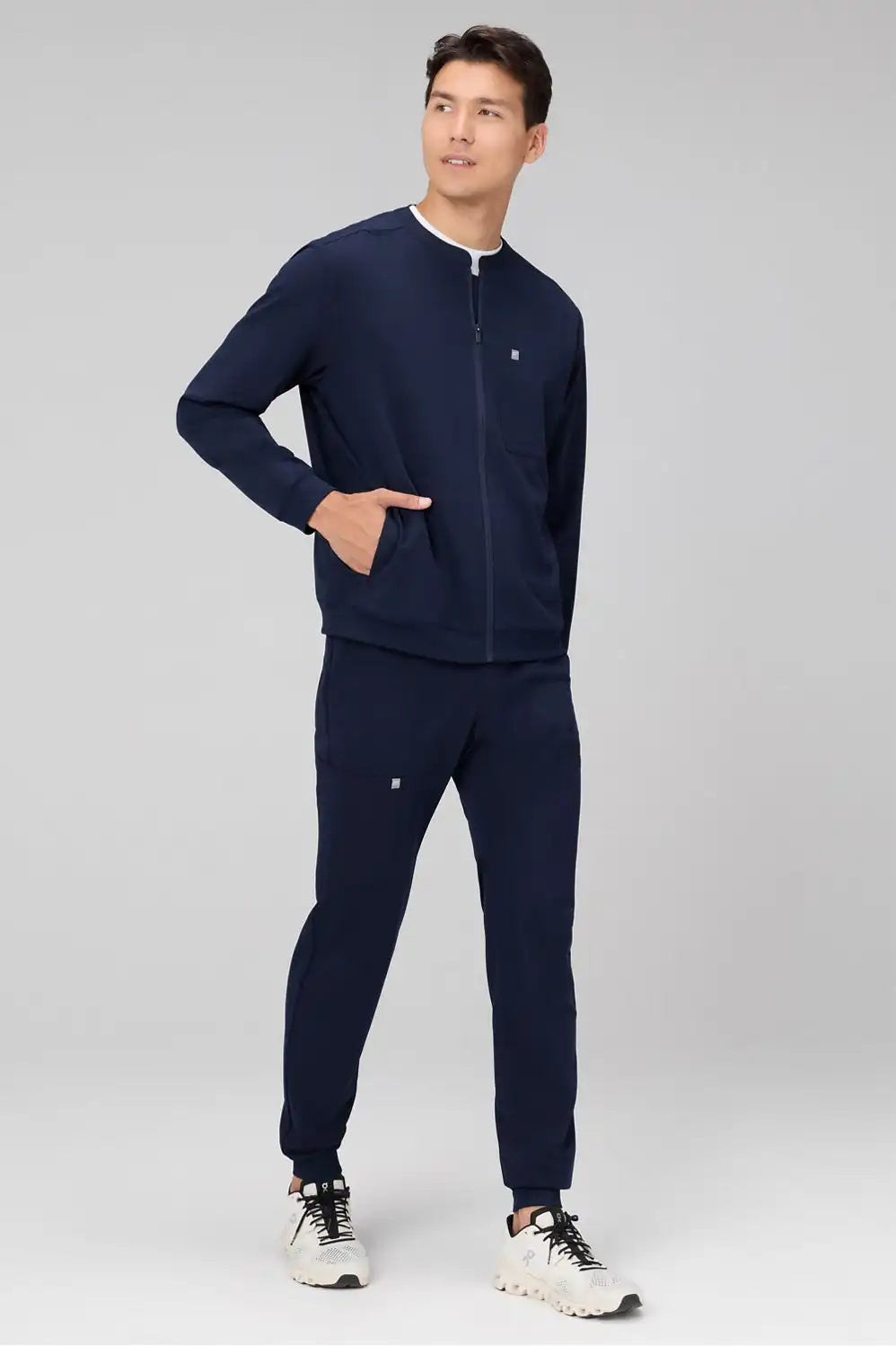 Foundation 4-Pocket Scrub Jacket