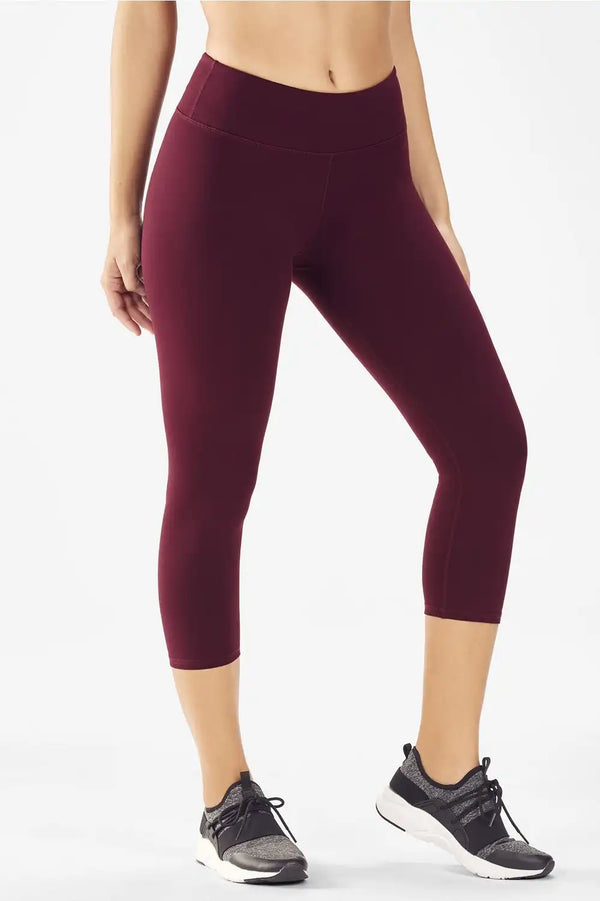 Define Mid-Rise Crop Legging