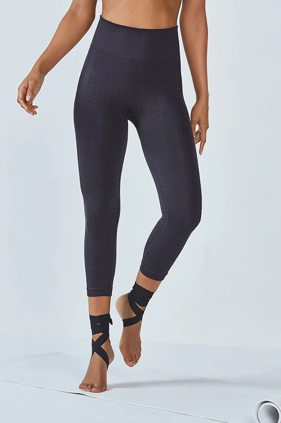 Seamless Printed Capri Main image