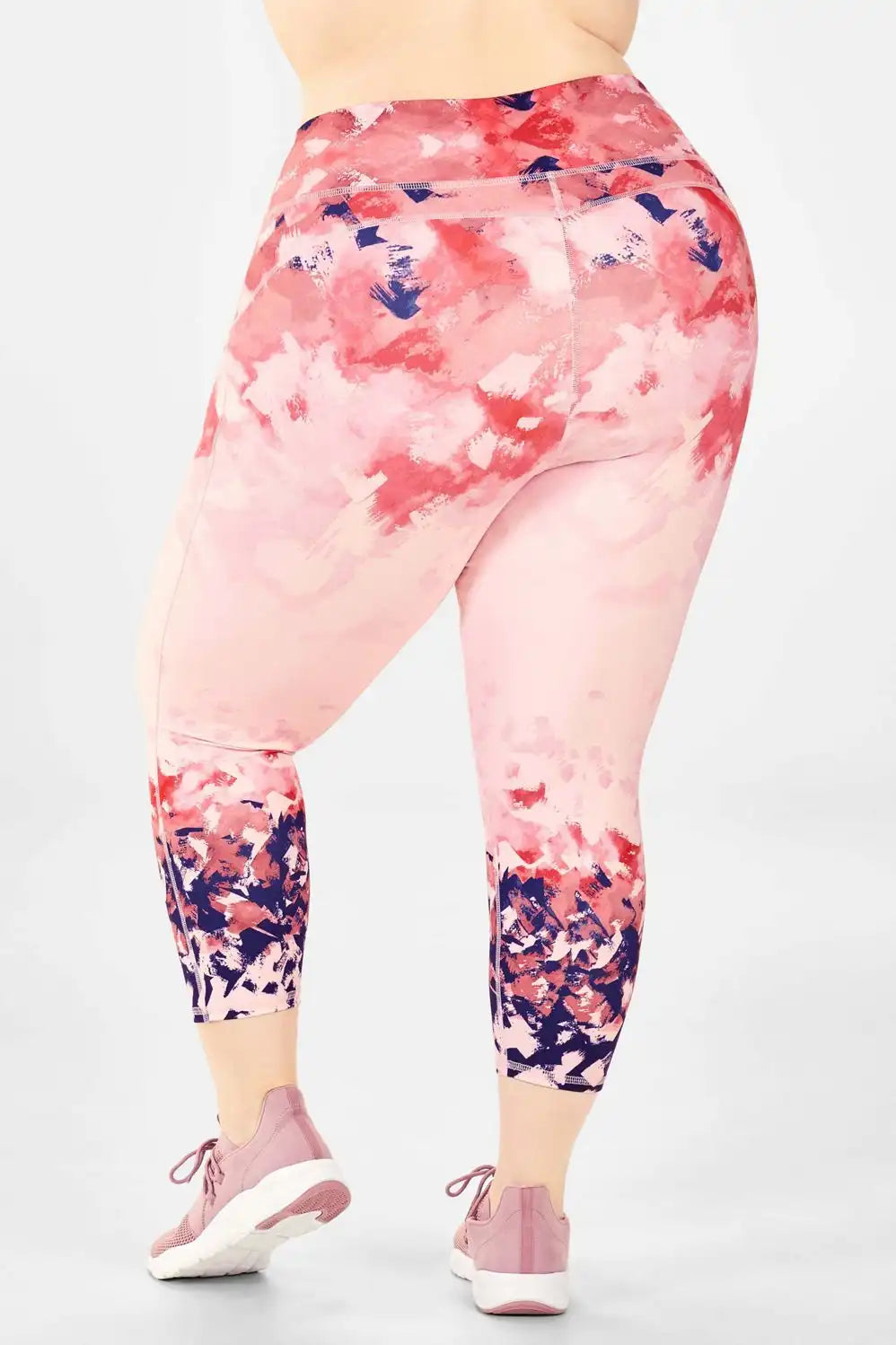 Mid-Rise Printed PureLuxe Capri
