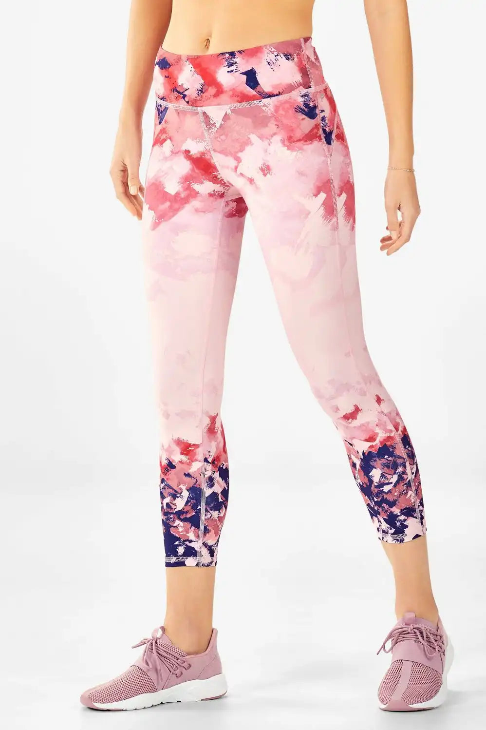 Mid-Rise Printed PureLuxe Capri Secondary image