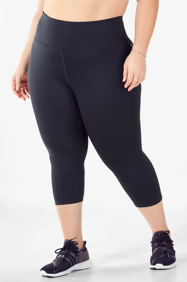 High-Waisted UltraCool Crop