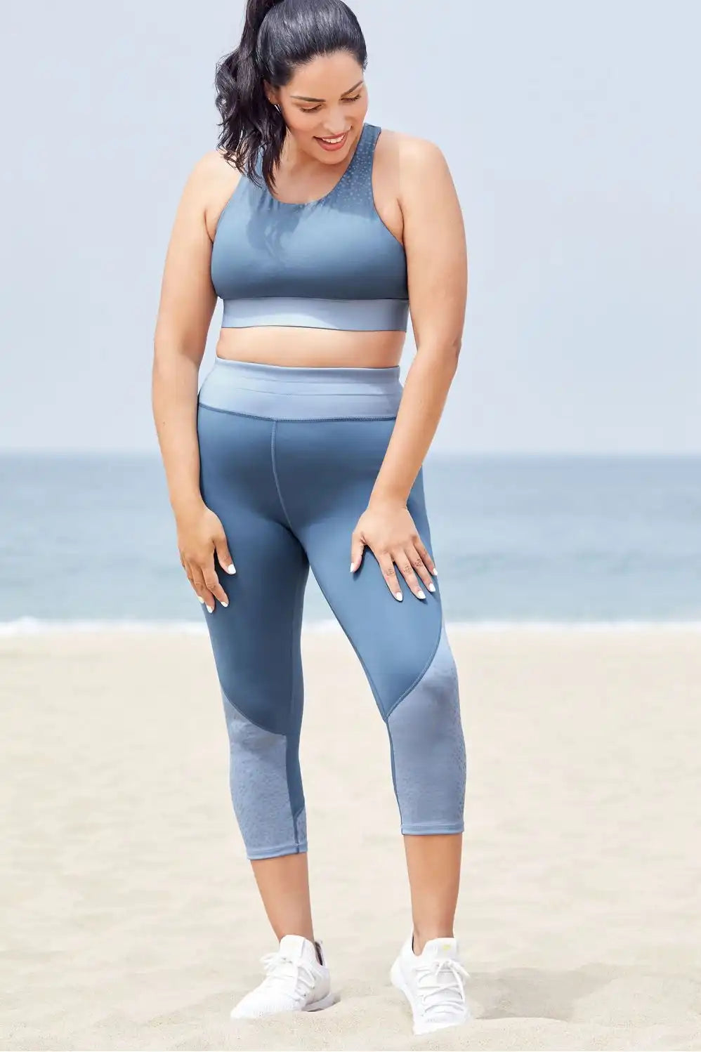 Mid-Rise Printed Ultracool Crop