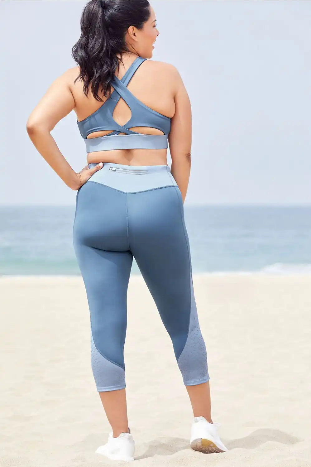 Mid-Rise Printed Ultracool Crop
