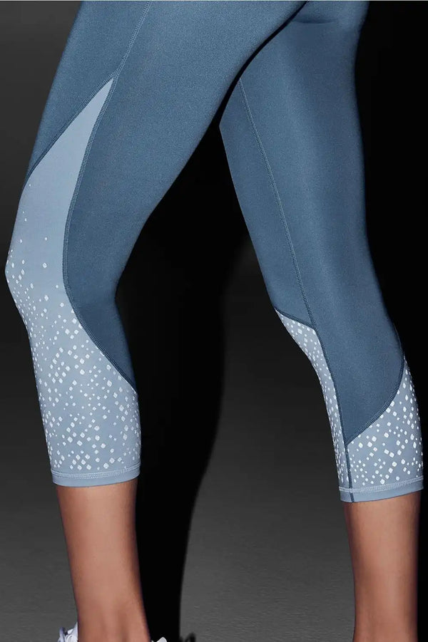 Mid-Rise Printed Ultracool Crop
