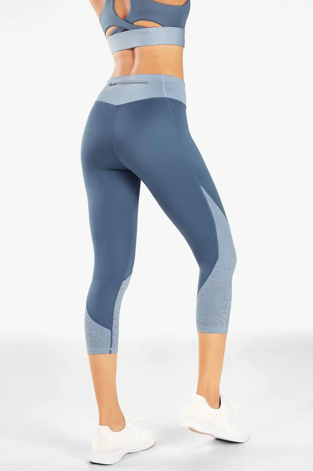Mid-Rise Printed Ultracool Crop