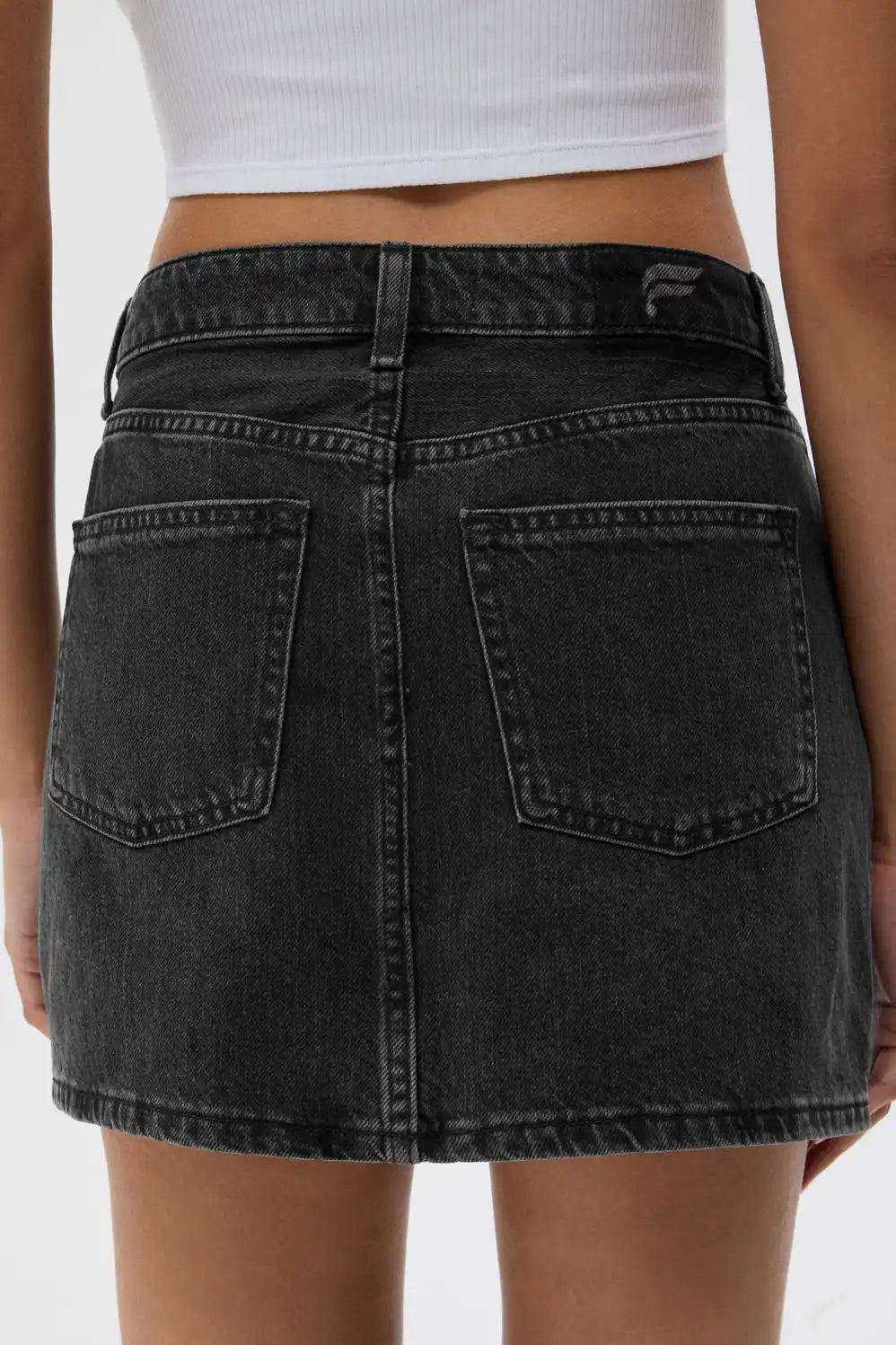 Denim Mini Skirt