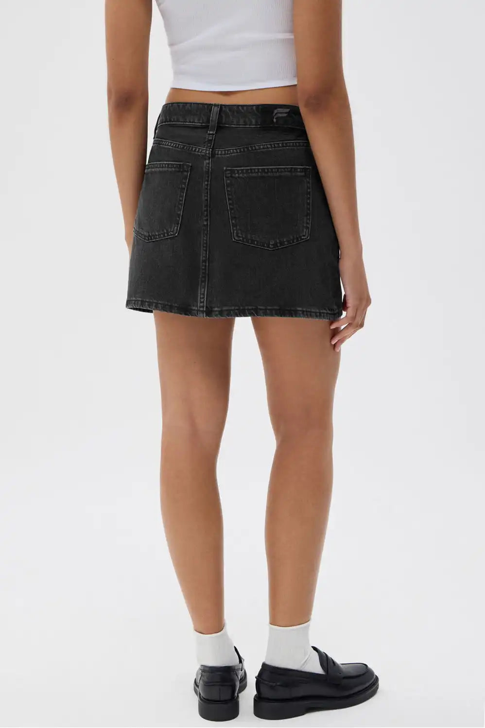 Denim Mini Skirt
