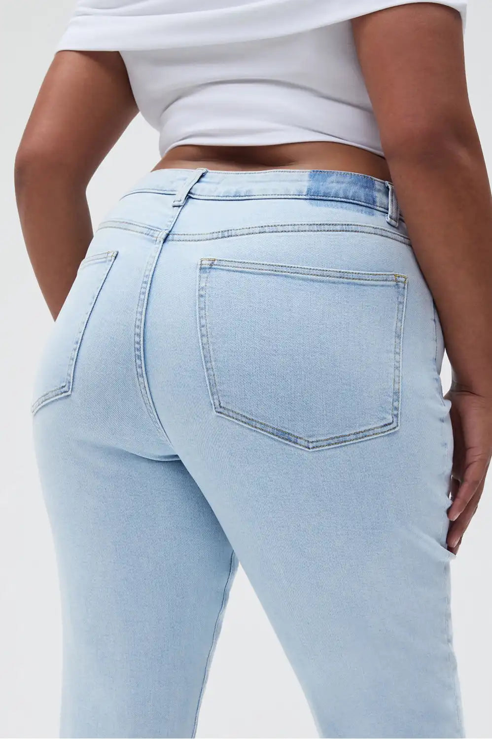 High Rise Straight Jean