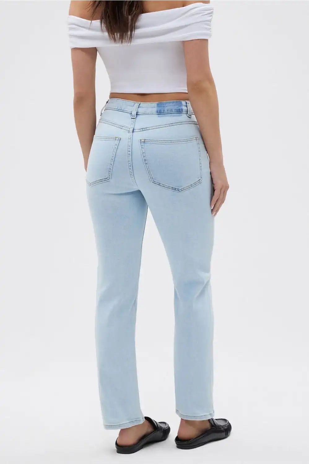 High Rise Straight Jean