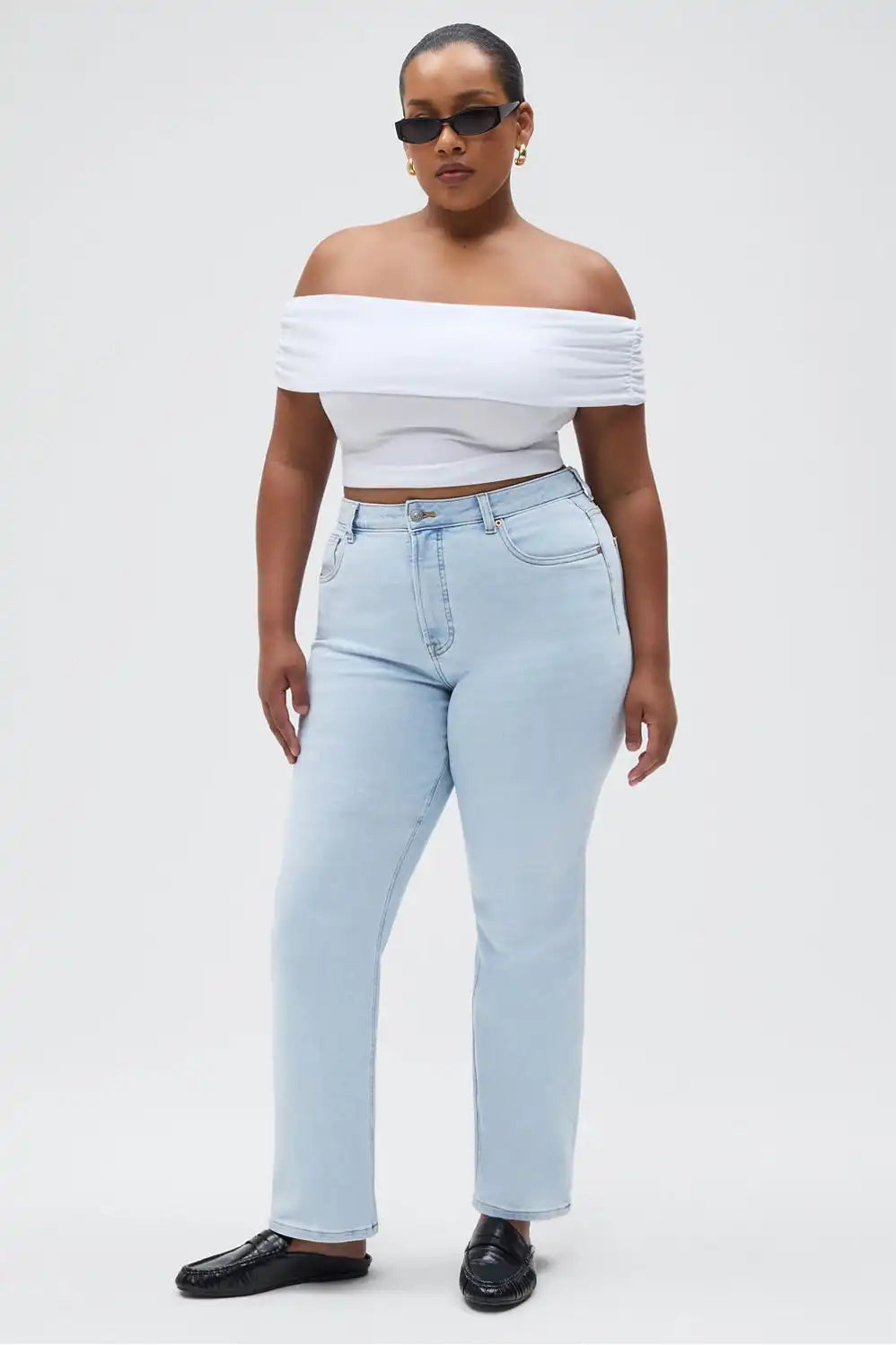 High Rise Straight Jean
