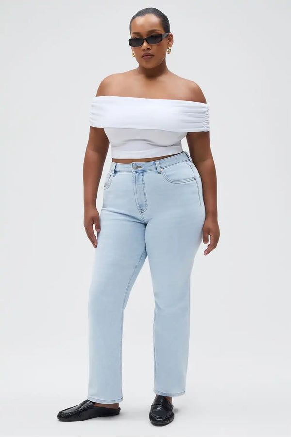 High Rise Straight Jean