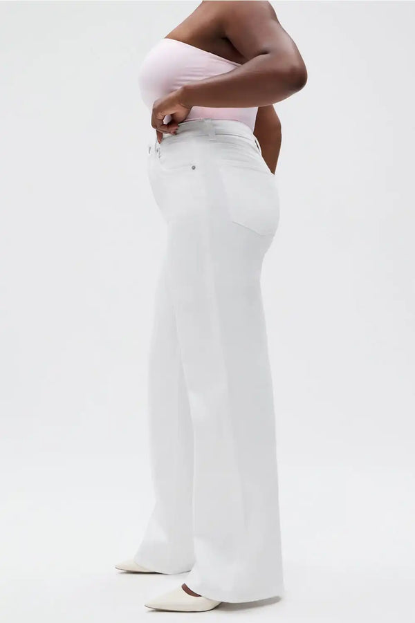 High Rise Wide Leg Jean