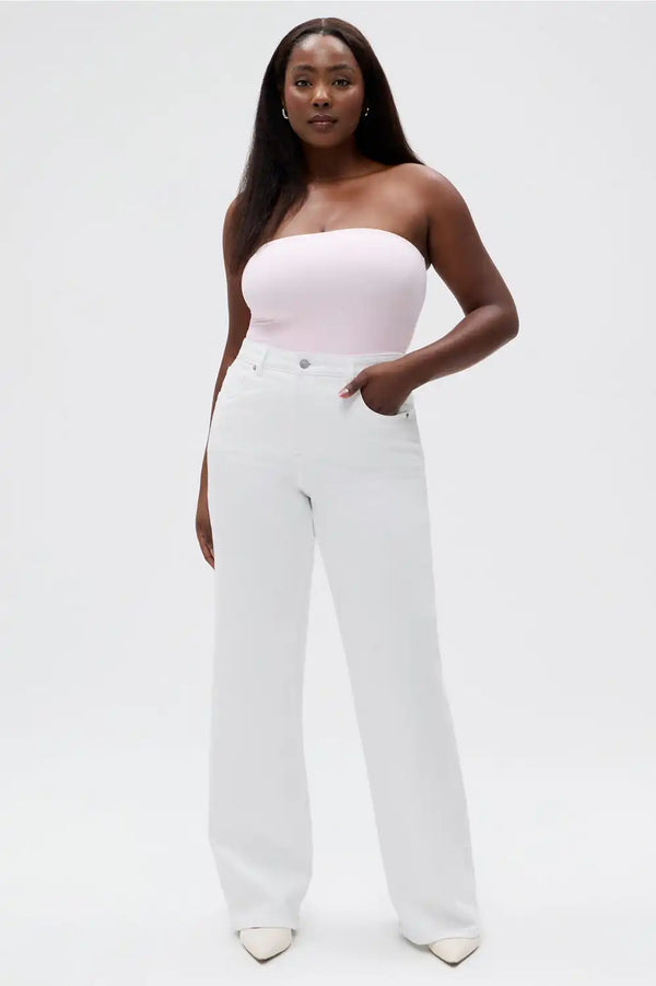High Rise Wide Leg Jean