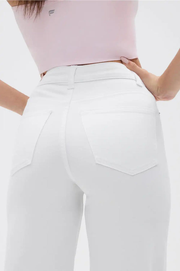 High Rise Wide Leg Jean