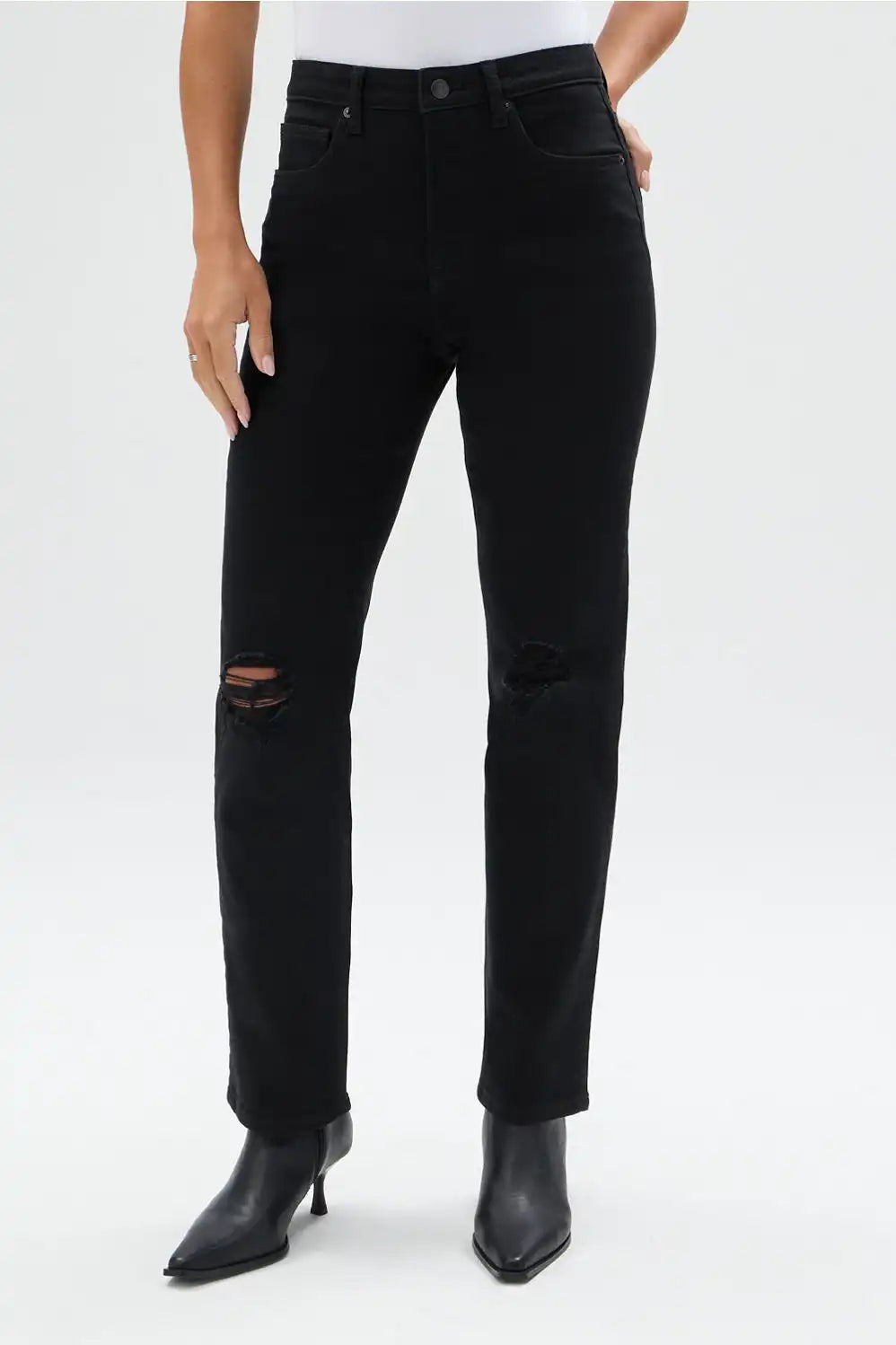 High Rise Straight Jean Secondary image