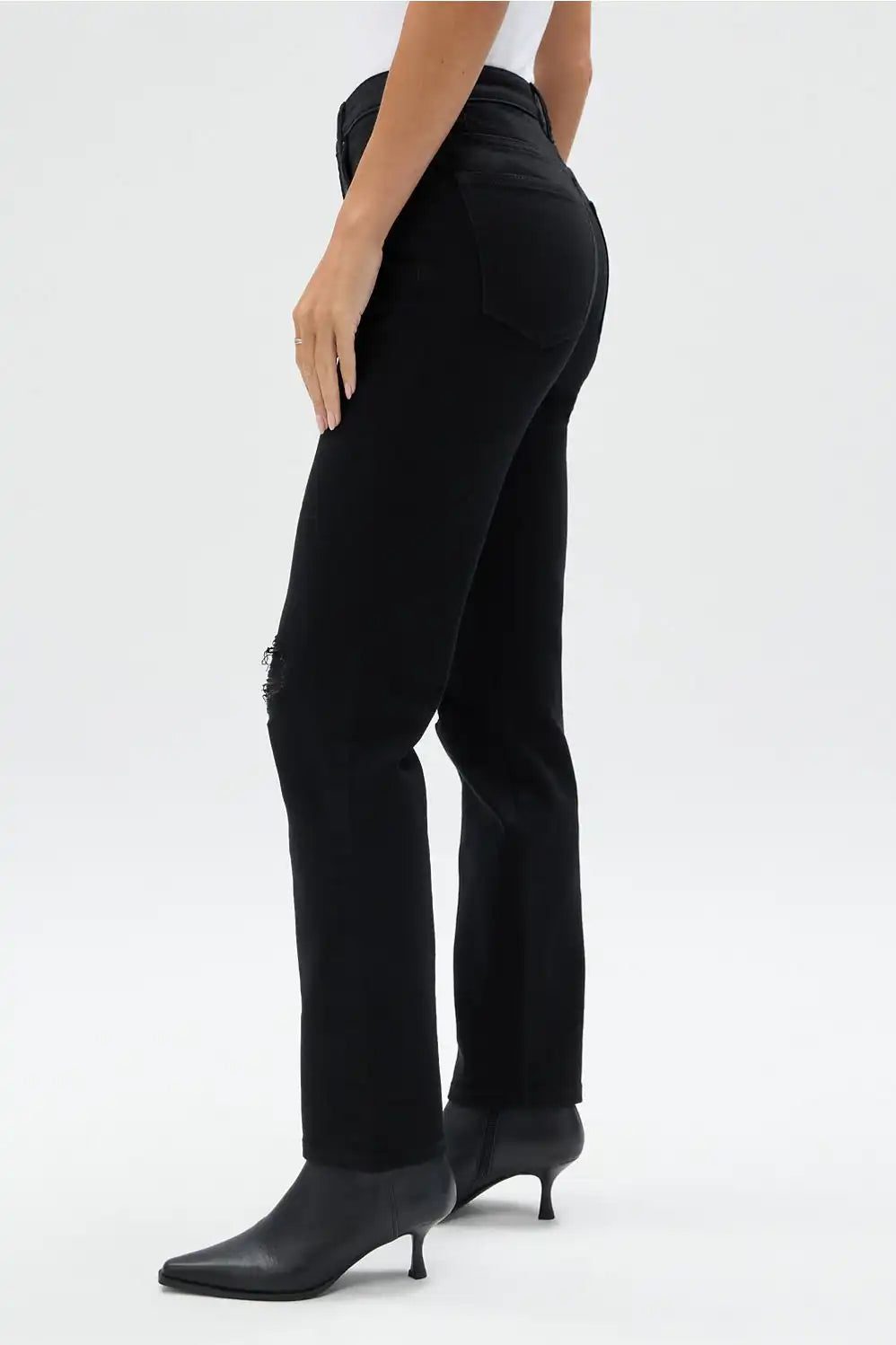 High Rise Straight Jean