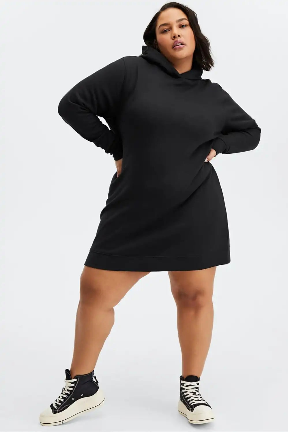 April Hooded Dress