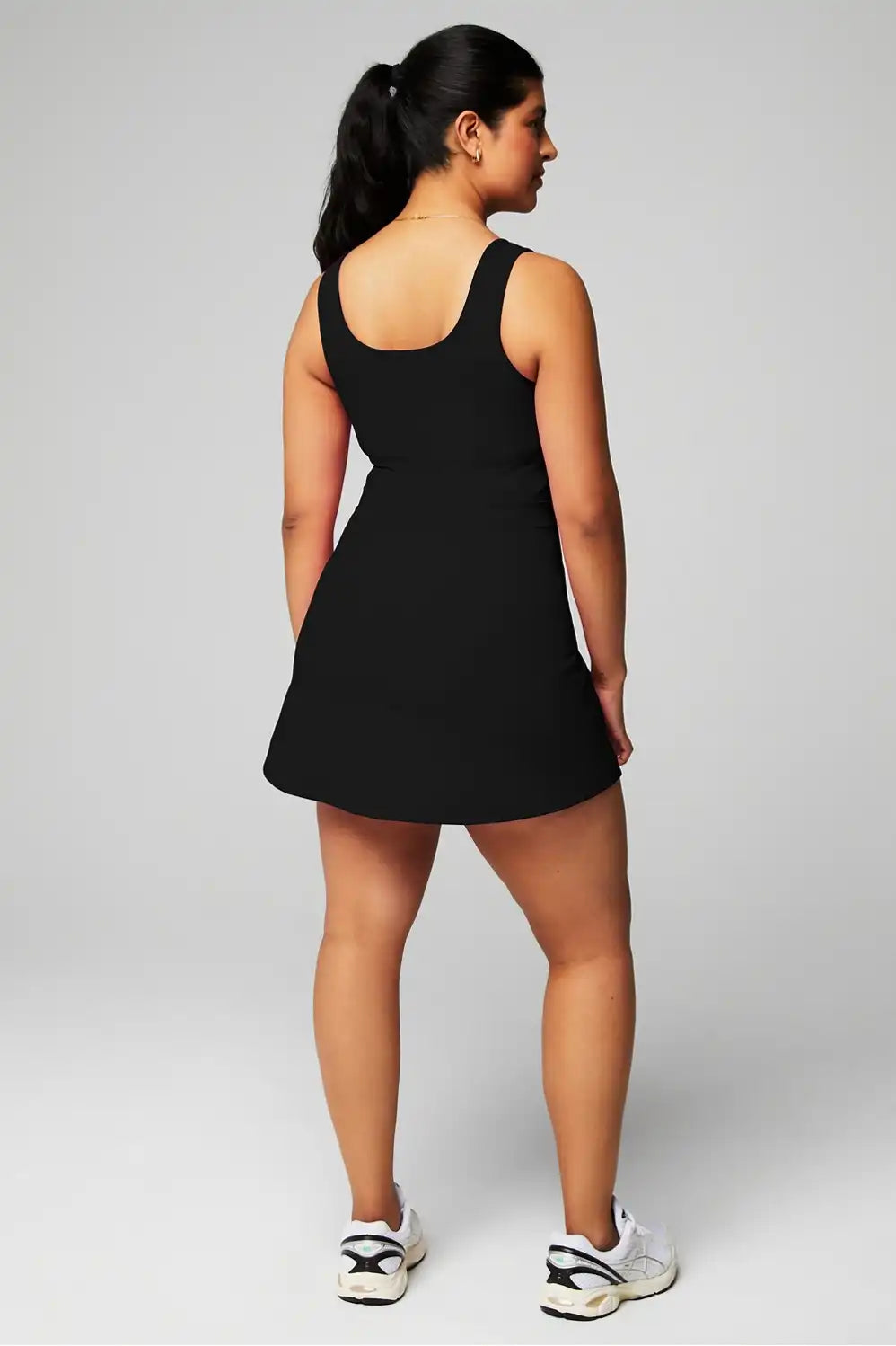 Sporty Rib Built-In Short Dress