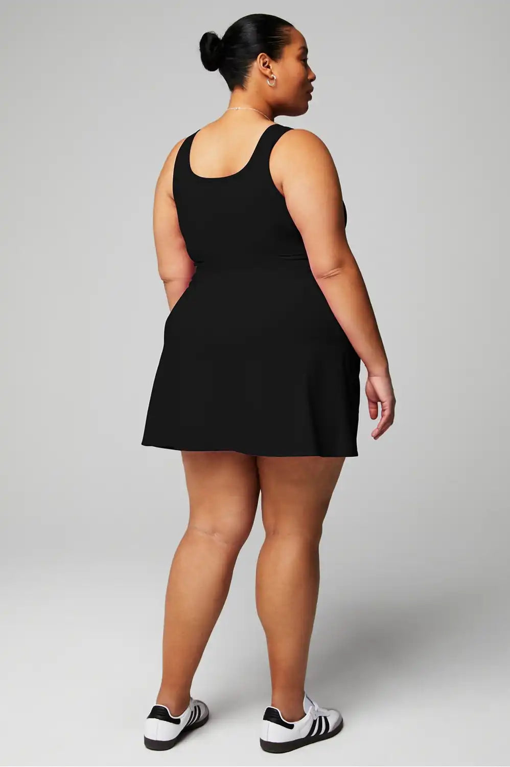 Sporty Rib Built-In Short Dress
