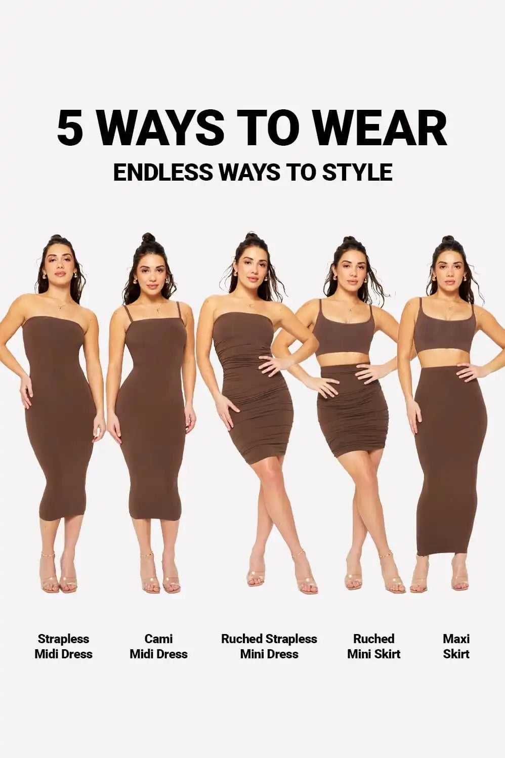 Convertible Sculpting Shapewear Dress