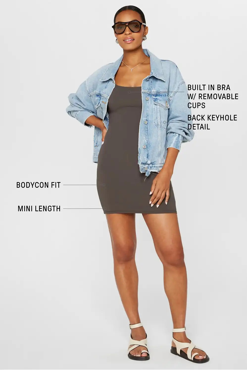 PureLuxe Mini Dress