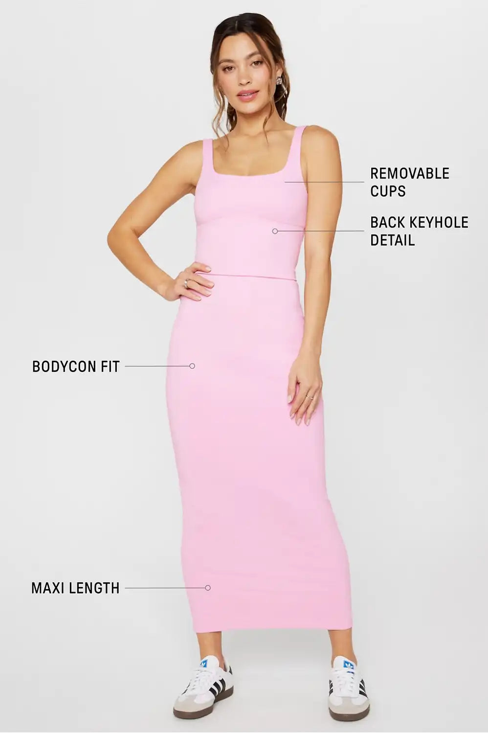 PureLuxe Maxi Dress