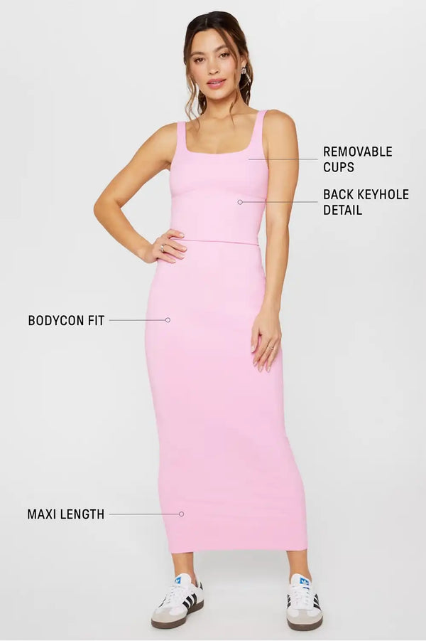 PureLuxe Maxi Dress