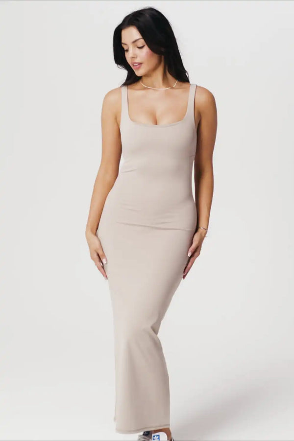 PureLuxe Maxi Dress