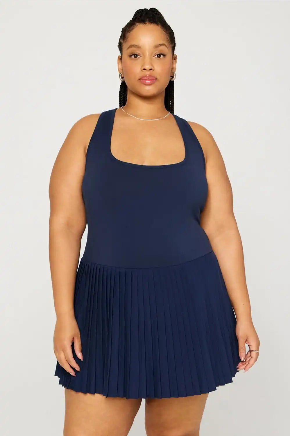 Hot Shot Pleated Dress Ultra Mini