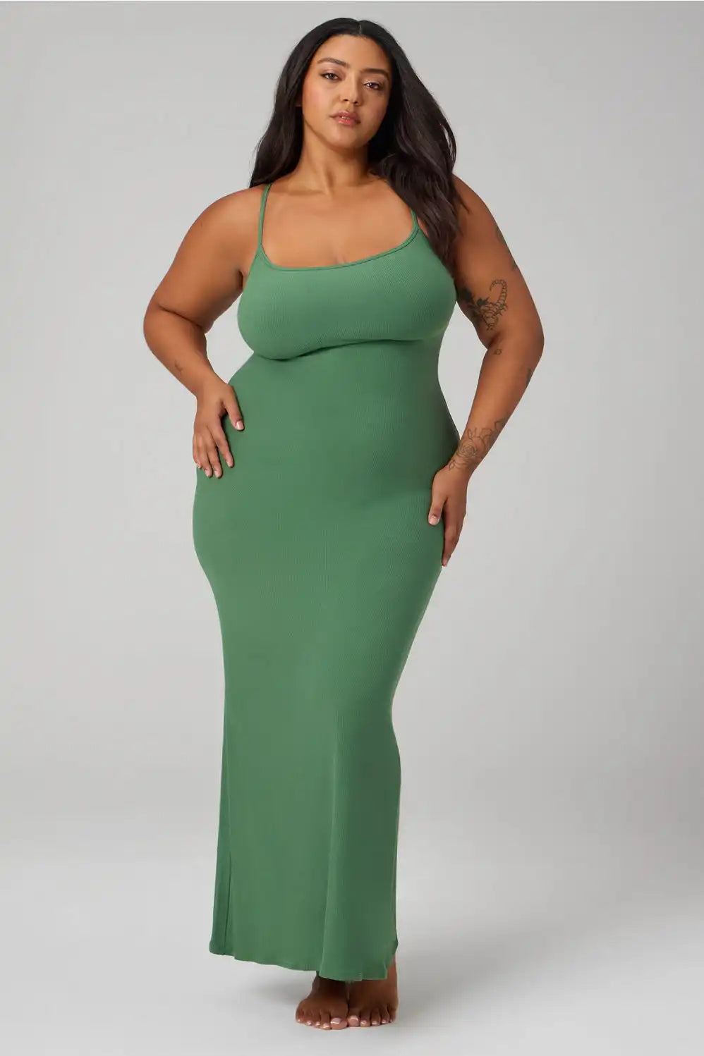 Soft Rib Maxi Dress